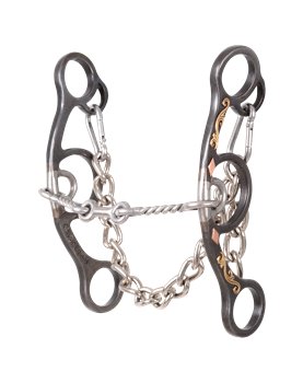 Filet Diamond à branches courtes Sherry Cervi Small Twisted Wire Dogbone