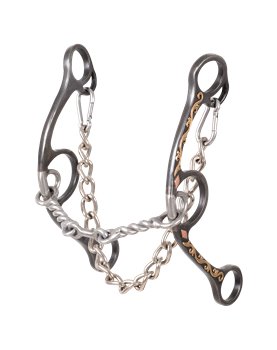 Filet Diamond à branches longues Sherry Cervi Twisted Wire Dogbone
