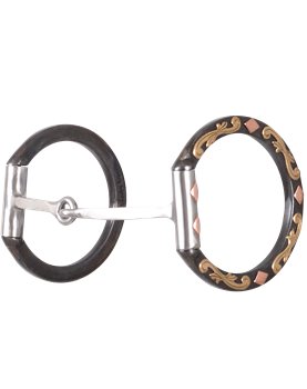 Diamond Dee Ring SQUARE SNAFFLE SHERRY CERVI