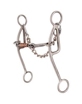 LES VOGT SHANK DOGBONE SNAFFLE BIT Classic Equine