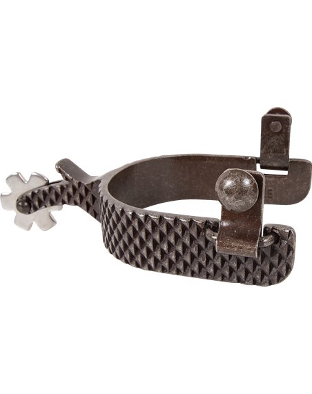 Eperons Classic Equine Rasp Woman/Medium 1-inch Band with Chap Guard