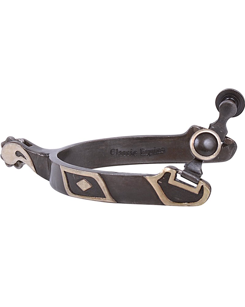 Eperons Diamond Classic Equine Clover Rowel Large
