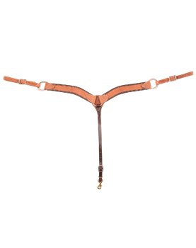 Collier de chasse en cuir Harness Martin Saddlery Roper 2 inch / 5 cm