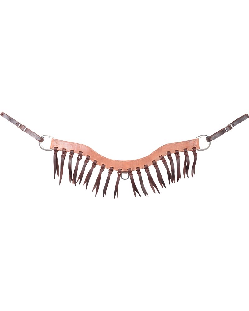 Collier de chasse en cuir Martin Saddlery Roper Knots 2 inch / 5 cm