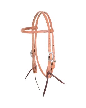 Bride en cuir Harness courte spéciale mors Martin Saddlery 5/8 inch / 1,6 cm 