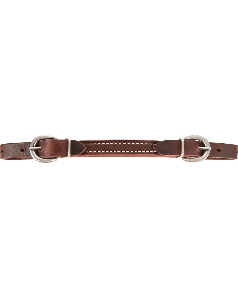 Gourmette en cuir épais Latigo Martin Saddlery