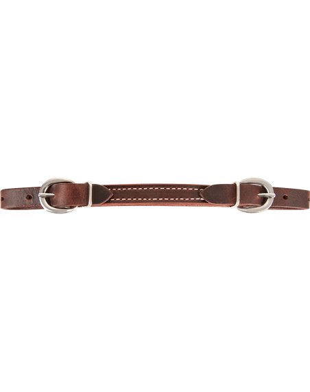 Gourmette en cuir épais Latigo Martin Saddlery
