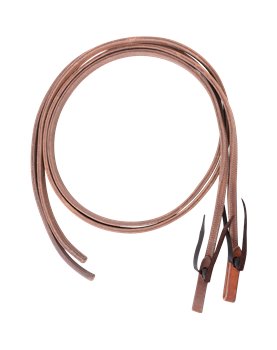 Rênes séparées en cuir légères et souples Harness Martin Saddlery 5/8 inch / 1,6 cm 