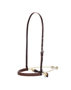 Leather Cover Double Rope Cavesson Martin Saddlery