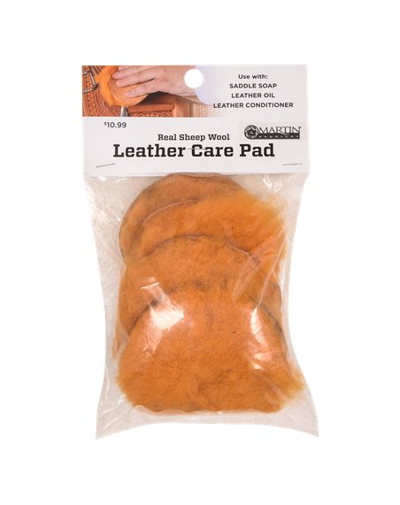 Patch de nettoyage en laine pour cuir Martin Saddlery