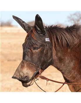Masque anti-insectes Cashel pour Mule avec oreilles et naseaux Arabian