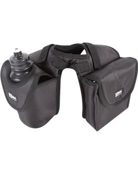 Sacoches de selle avant bottle and Lunch Cashel Black