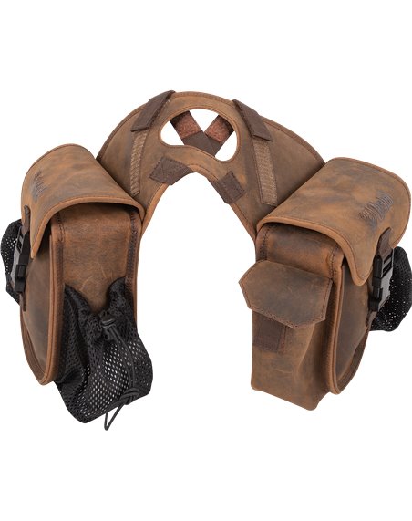 Sacoches de selle avant en cuir Cashel Small