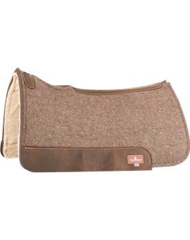 Tapis en feutre et dessous en laine 1/2 inch 76 x 81 cm 