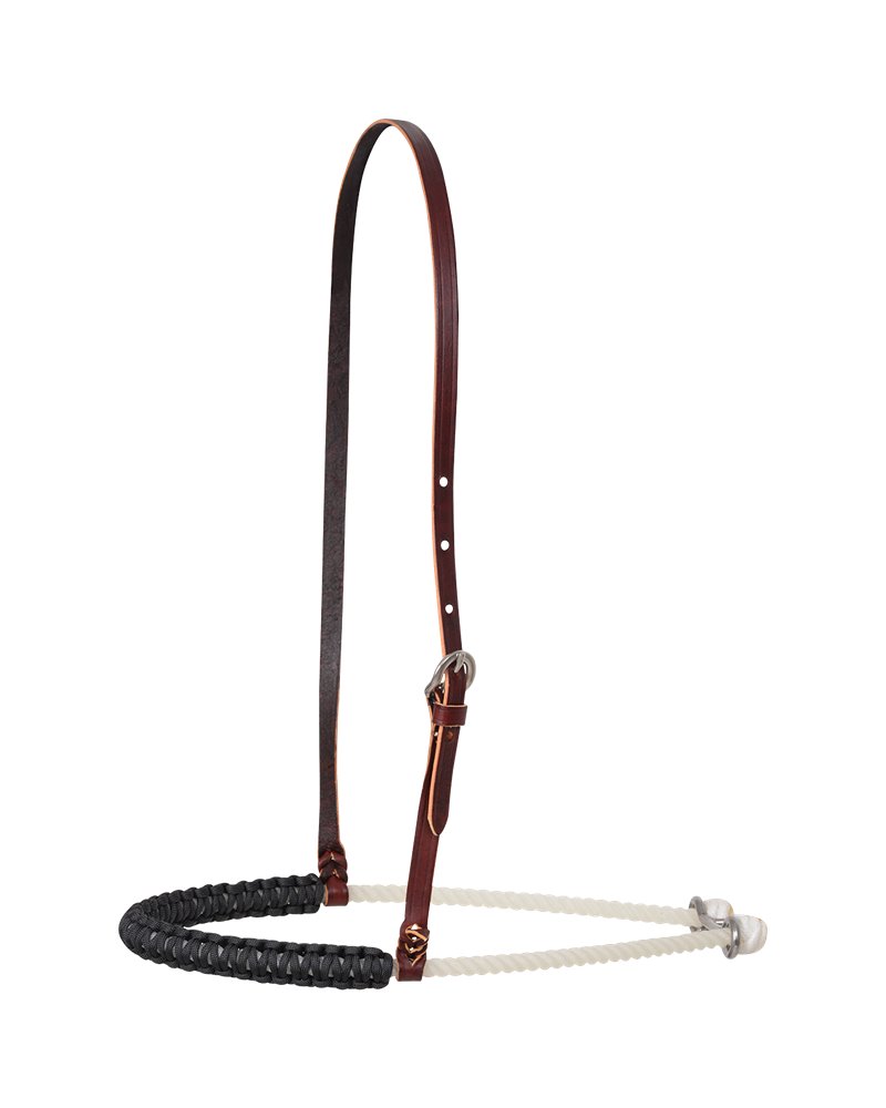 Single Rope Noseband with Nylon Cover Martin Saddlery