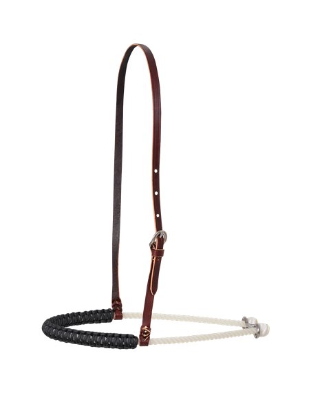 Single Rope Noseband with Nylon Cover Martin Saddlery