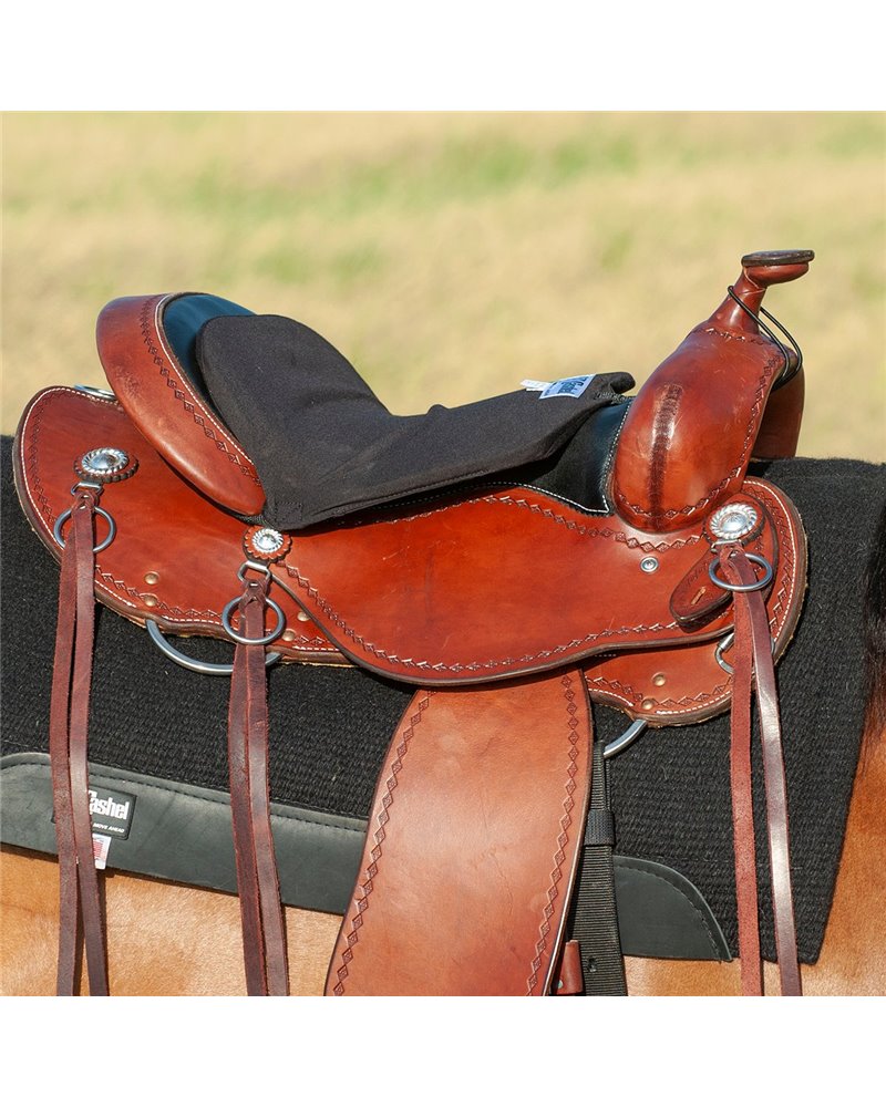 Couvre siège long pour selle western avec mousse Cushion 1,2 cm Cashel Long Black Couvre siège long pour selle western avec mousse Cushion 1,2 cm Cashel Long Black