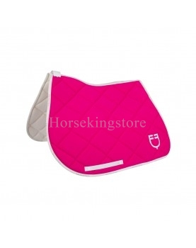 Tapis de saut Equestro GP MODEL Fushia / White