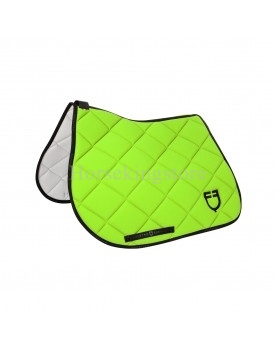 GP MODEL SADDLE PAD EQUSTRO LIME GREEN/BLACK