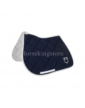 GP MODEL SADDLE PAD EQUESTRO NAVY/WHITE