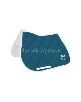 GP MODEL SADDLE PAD EQUESTRO PETROL/WHITE