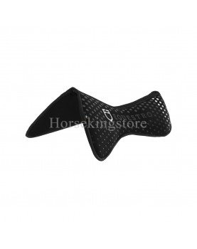 EQUESTRO Memory foam pad with silicone grip and white logo