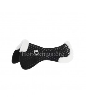 EQUESTRO Breathable ecowool pad with grip