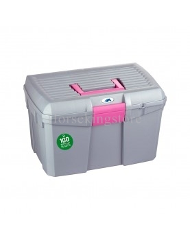 Grooming box with tray 100 kg OPAL GREY