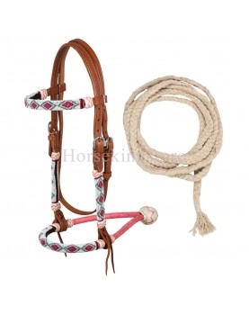 Bosal Pool's avec motif perles et mécates en coton