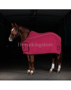 Fleece rug with flap front closure Equestro...