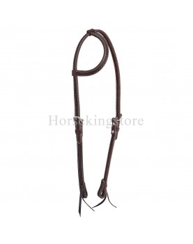 Bride en cuir Brown une oreille Pool's