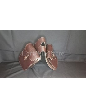 Sacoches en cuir avant