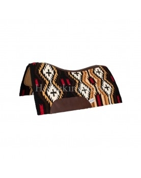 NEW ZEALAND WOOL FELT PADDING SADDLE PAD 34x36 BROWN/BEIGE