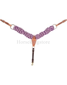 Collier de chasse en Mohair Purple Martin Saddlery 7.5 cm
