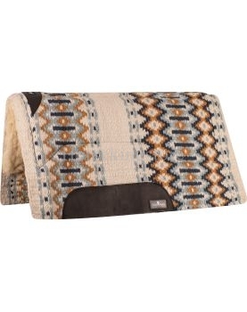 SensorFlex Straight Pad Classic Equine Cream Blue 34" x 38"