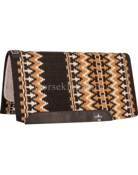 Classic Straight Pad Blanket Top Black Buckskin
