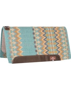 Tapis en feutre avec couverture laine Classic Equine Turquoise Honey