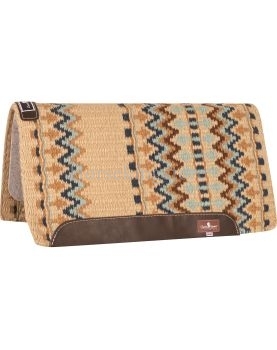 Tapis en feutre avec couverture laine Classic Equine Sand Aqua
