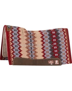Tapis Zone Serie en feutre 1-inch Classic Equine Ruby - Russette