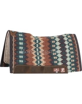 Zone Blanket Top Pad 3/4-inch Felt Classic Equine 34 x 38 inch Slate - Latte