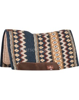 ESP Contour Blanket Top Pad 3/4-inch 34 x 38 Classic Equine NAVY/ ICE