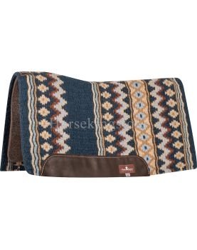 Tapis en feutre 34 x 38 avec couverture Classic Equine NAVY/ ICE