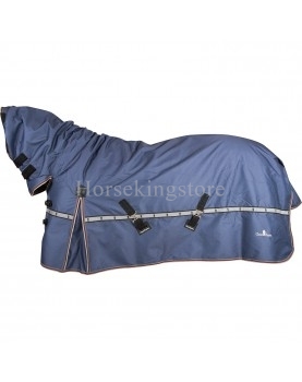 5K CROSS TRAINER™ Hooded Waterproof Blanket Classic Equine special Quarter / Paint Dusty Blue