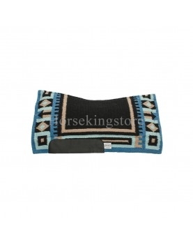 Tapis en laine Star Shox Pool's LIGHT BLUE BLACK