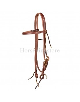 Platinum Pro 5/8" SINGLE BUCKLE BROWBAND HEADSTALL