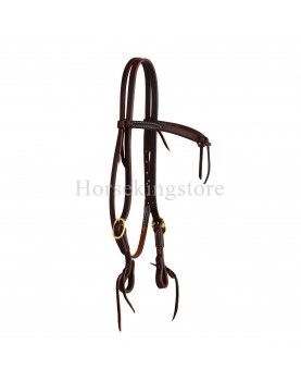 Platinum Pro 5/8" FUTURITY KNOT BROWBAND HEADSTALL