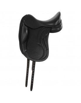 Selle de dressage monoquartier en cuir Luisana Equestro