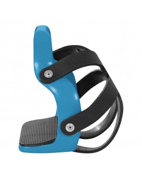 Etriers en Aluminium avec cage Light Bleu