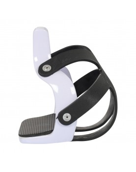 Etriers en Aluminium avec cage WHITE