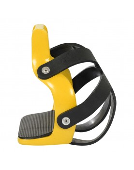 Etriers en Aluminium avec cage YELLOW